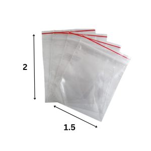 1.5x2 Zip Lock covers