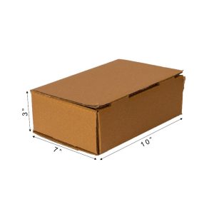 10 X 7 X 3 Ecommerce Corrugated Boxes