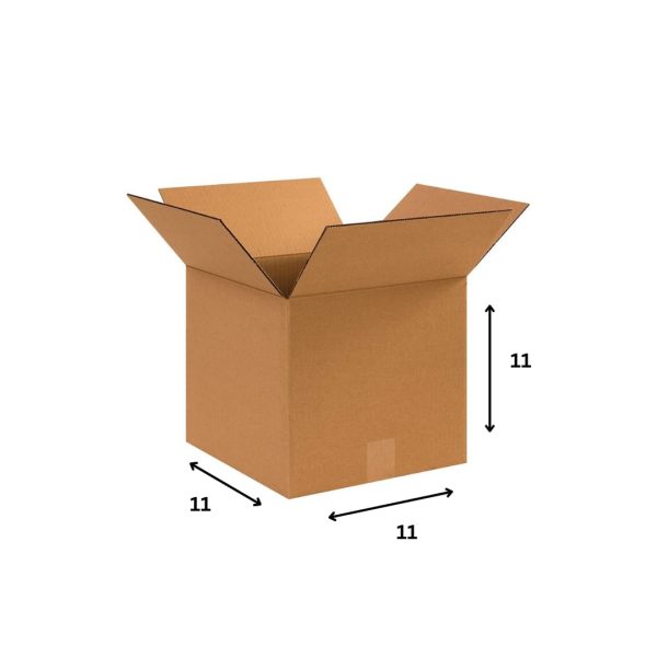 11x11x11 Inch 5 Ply Corrugated Box
