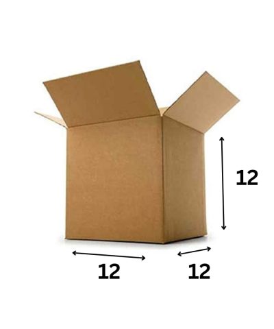 12 x 12 x12 Inch 3 Ply Corrugated Box