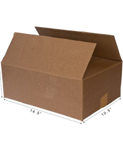 14.5 x 10.5 x 5.5 Inch 3 Ply Corrugated Box