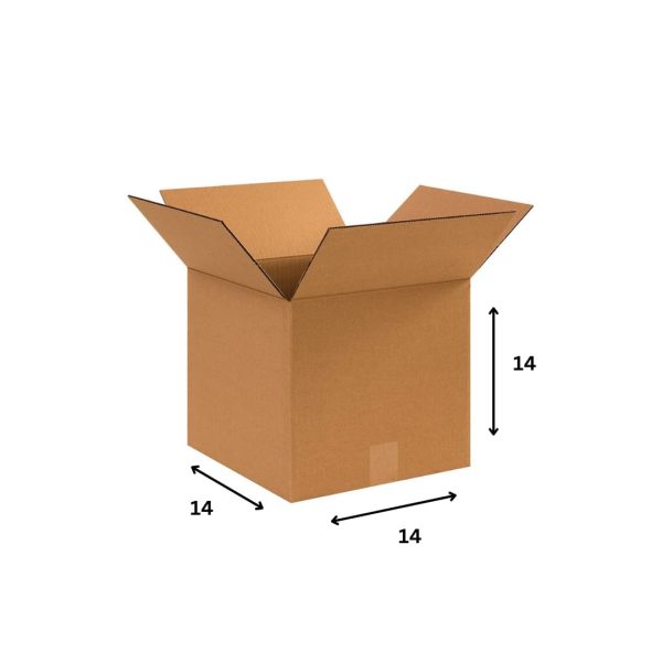 14x14x14 Inch 5 Ply Corrugated Box