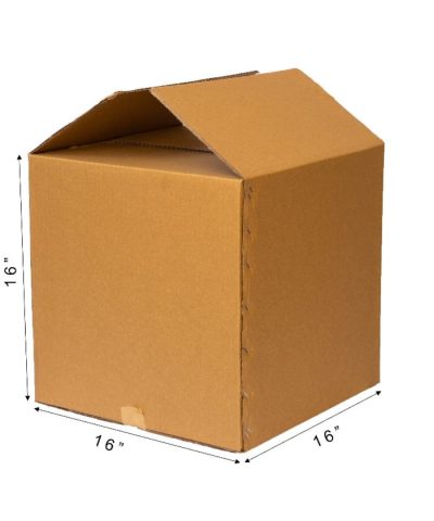 16 x 16 x 16 Inch 3 Ply Corrugated Box