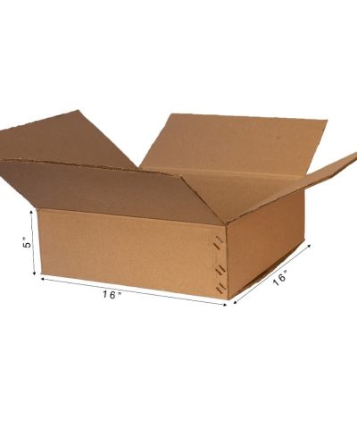 16 x 16 x 5 Inch 3 Ply Corrugated Box