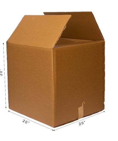 20x20x20 Inch 5 Ply Corrugated Box