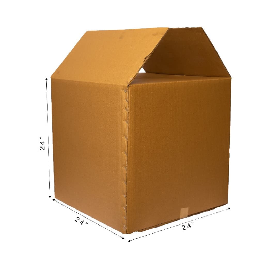 24x24x24 Inch 5 Ply Corrugated Box