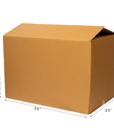 30 x 20 x 20 Inch 3 Ply Corrugated Box