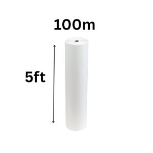 5ft 100m white