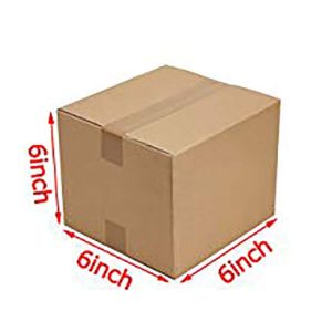 6x6x6 Inch 5 Ply Corrugated Box