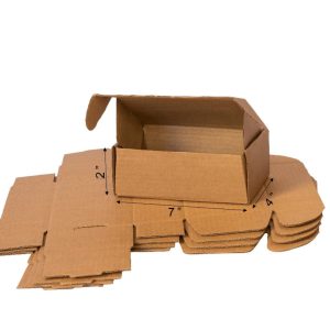 7 X 4 X 2 Ecommerce Corrugated Boxes