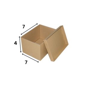 7x7x4 Rigid Boxes