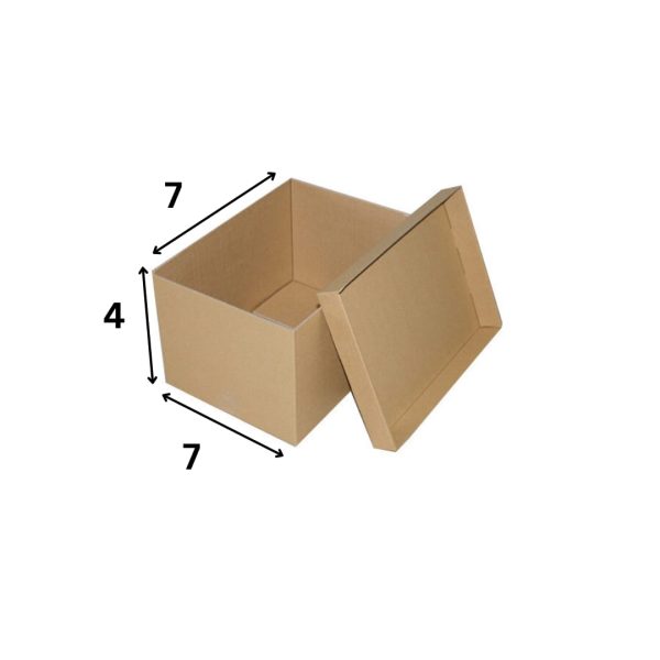 7x7x4 Rigid Boxes