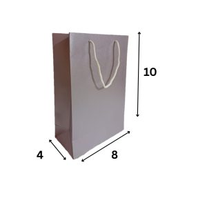 8x10x4 purple Custom and Color Paper Bags