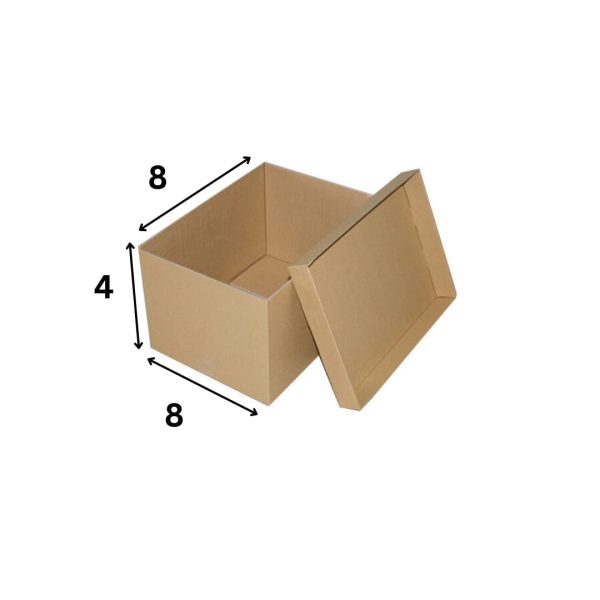 8x8x4 Rigid Boxes