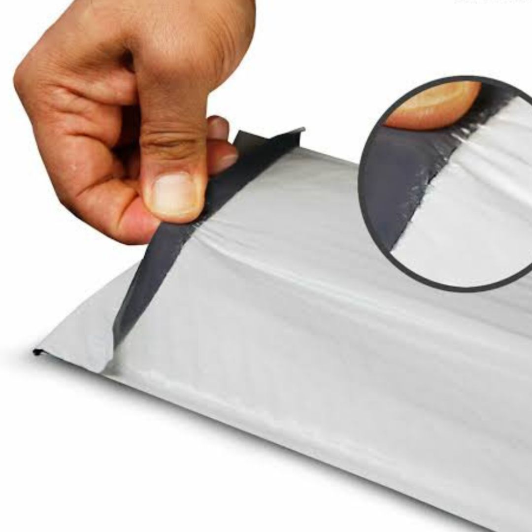 Opaque security bag with a tamper-proof seal and serial number