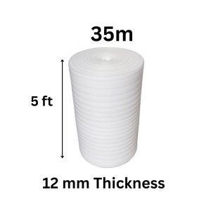 12 MM Thickness x W 5ft x L 35 Meters EPE Foam Roll