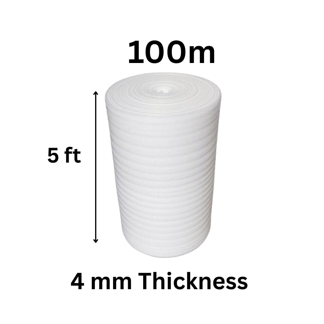 4 MM Thickness x W 5ft x L 100 Meters EPE Foam Roll