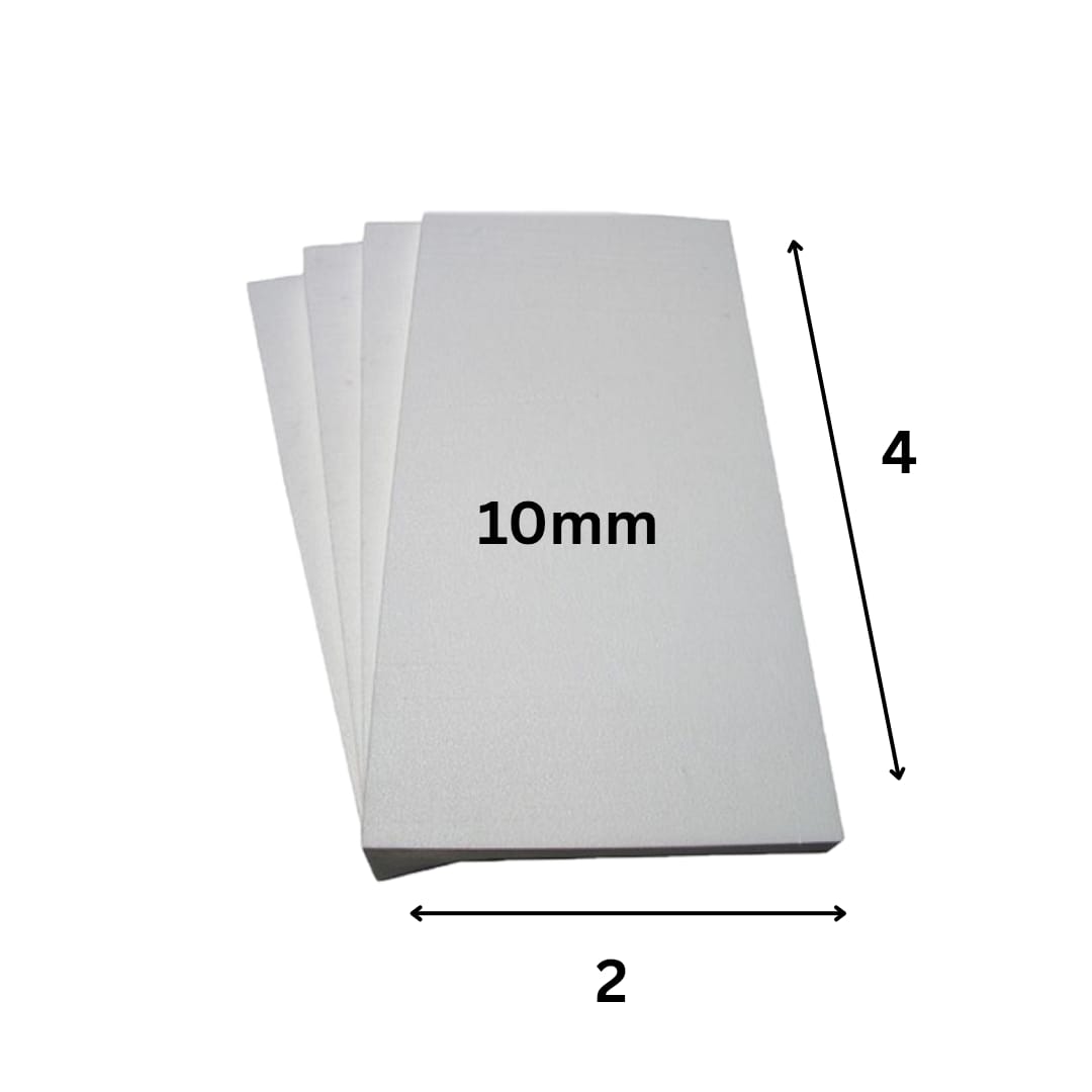 L 4 Ft x W 2 Ft x 10 MM Thickness Thermocol Sheet