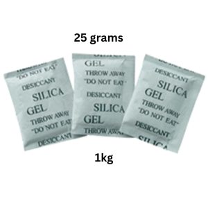 Silica Gel 25 Grams pkts 2 KG