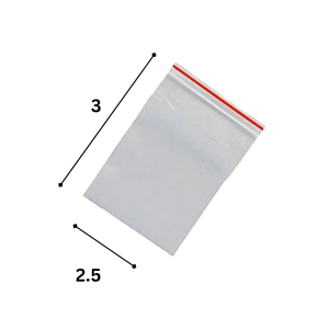 2.5×3 Zip Lock covers