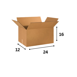 24x16x12 Inch 5 Ply Corrugated Box
