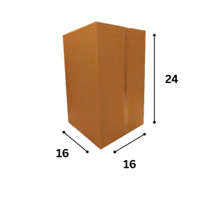 24x16x16 Inch 5 Ply Corrugated Box