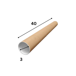 40X3 Cardboard Postal Tubes
