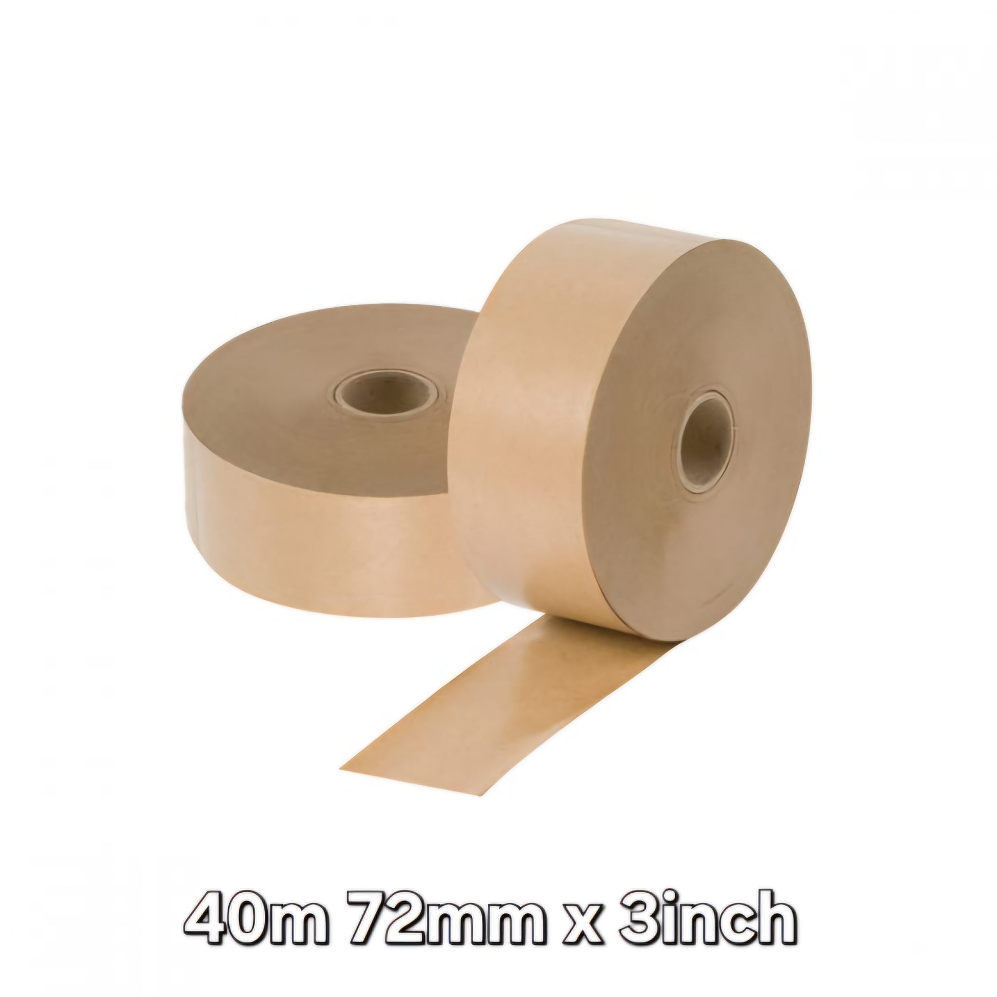 40m 72mm x 3 inch Gumming paper tapes - Packbox