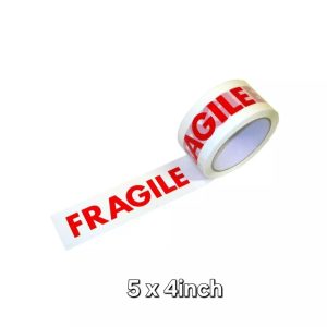 5 X 4 Inch Fragile Sticker