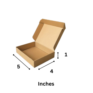 5 x 4 x 1 Ecommerce Corrugated Boxes