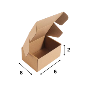 8 X 6 X 2 E-commerce Boxes
