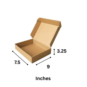 9x 7.5 x 3.25 Ecommerce Corrugated Boxes