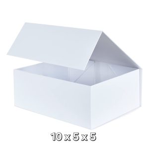 Magnetic Gift Box 10x5x5 White