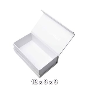 Magnetic Gift Box 12x8x3 White