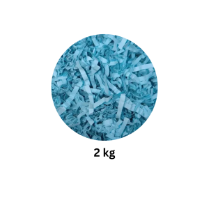 SKY Blue Pack of 2 KG Shredded Paper