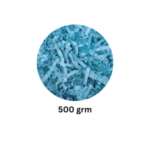 SKY Blue Pack of 500 Gram Shredded Paper