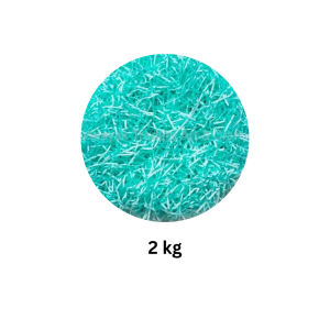 mint green Pack of 2 KG Shredded Paper