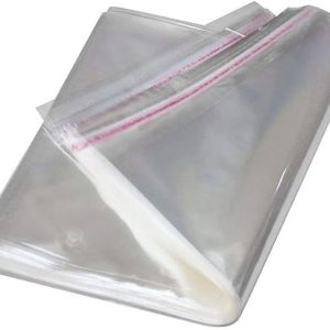 12 x 16 Transperent self adhessive polythene BOPP