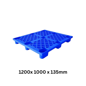1200x1000x135mm-Blue -Pallet Plastic PP Industrials Pallets