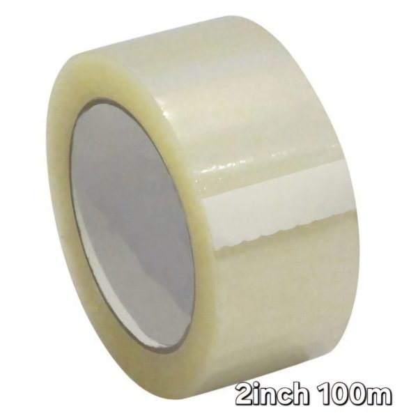 Buy 2 Inch 100 Meter Transperent Tape Online | Packbox