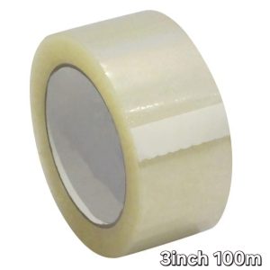 3 Inch 100 Meter Transperent Tape