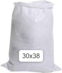 30 x38 HDPE White Bag