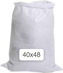 40 x48 HDPE White Bag