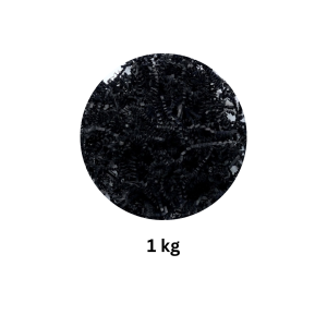 Black Pack of 1 KG Shredded Paper