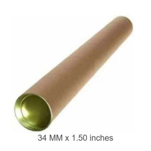 Customized Tube Dia with Metal Cap – 34 MM x 1.50 inches