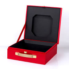 Suitcase Gift Box 10x7x3.5 Red