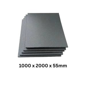 XLPE Foam Sheet – MH NAT_BLACK – 1000 x 2000 x 55 MM