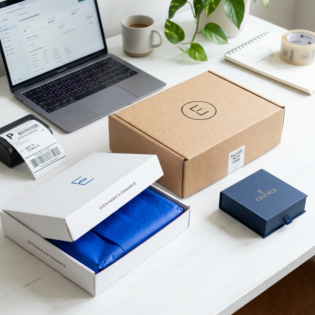 Secure E-commerce Shipping and Storage Boxes