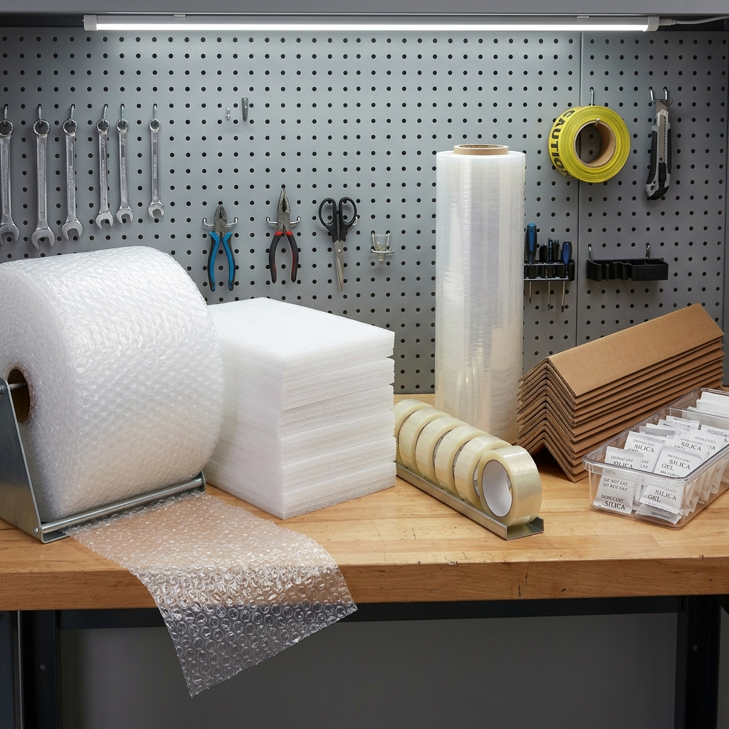 Protective Packaging Materials, Tapes, and Cushioning